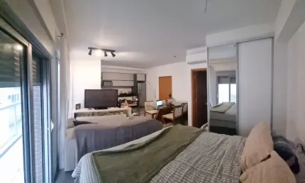 Venda boqueirao - 01  dormitorio  living aberto a 50 metros mar