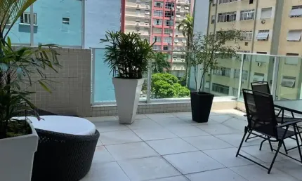 Apartamento com 2 quartos à venda no Gonzaga, Santos 