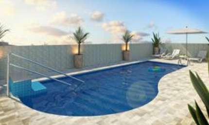 Excelente apartamento Garden 2 suítes no Boqueirão - Santos - SP