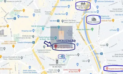 Sala comercial para alugar na Rua José Bonifácio, Sé, São Paulo
