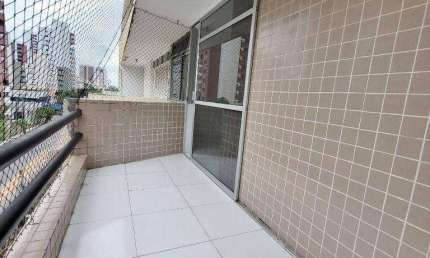 Apartamento com 4 dormitórios para alugar, 114 m² por R$ 2.757,56/mês - Cocó - Fortaleza/CE