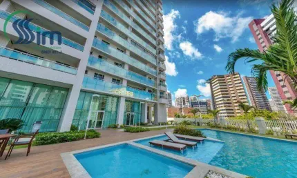 Apartamento todo projetado e lazer completo, com 3 dormitórios à venda, 96 m² por R$ 949.000 - Cocó - Fortaleza/CE