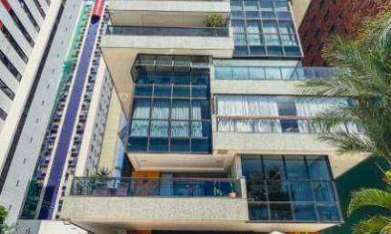 Apartamento, alto padrão, na avenida beira mar,  com 4 suítes à venda, 438 m², área de lazer completa por R$ 4.500.000 - Meireles - Fortaleza/CE