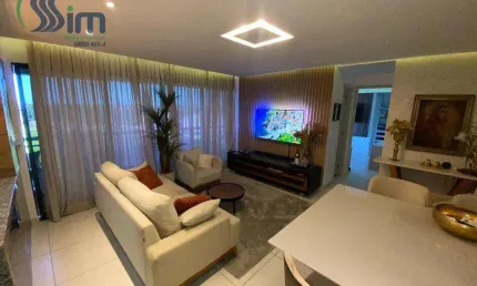 Apartamento com 2 dormitórios à venda, 73 m² por R$ 660.000,00 - Engenheiro Luciano Cavalcante - Fortaleza/CE