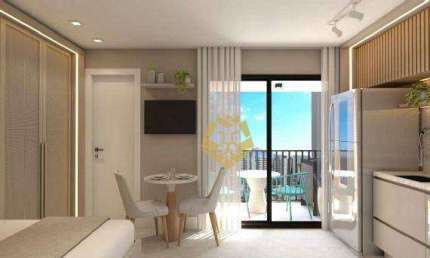 Studio com 1 dormitório à venda, 22 m² por R$ 265.000 - Novo Mundo - Curitiba/PR