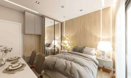Studio com 1 dormitório à venda, 23 m² por R$ 285.000,00 - Cabral - Curitiba/PR
