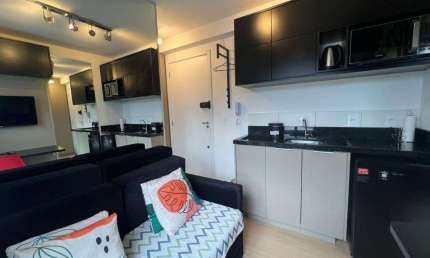 Flat com 1 dormitório para alugar, 10 m² por R$ 2.835,00/mês - Mossunguê - Curitiba/PR