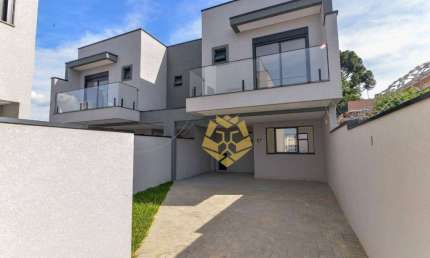 Excelente Sobrado com 3 dormitórios à venda, 95 m² por R$ 599.000 - Uberaba - Curitiba/PR!