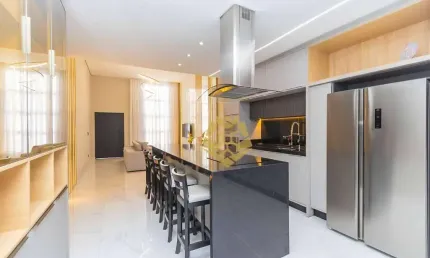 Casa Mobiliada de Alto Padrão com 3 dormitórios à venda, 160m² por R$ 1.200.000 - Centro - Piraquara/PR!