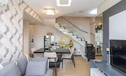 Cobertura com 2 dormitórios à venda, 147 m² por R$ 1.500.000,00 - Cabral - Curitiba/PR
