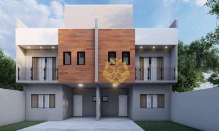 Sobrado com 3 dormitórios à venda, 143 m² por R$ 890.000,00 - Boa Vista - Curitiba/PR