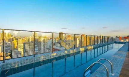 Maravilhoso studio para alugar, 35 m² por R$ 2.600/mês - Centro - Curitiba/PR