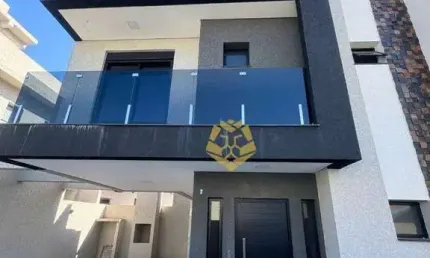 Excelente sobrado novo com 3 dormitórios à venda, 140 m² por r$ 850.000 - xaxim - curitiba/pr!