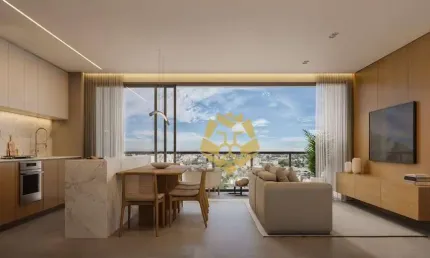 Apartamento com 2 dormitórios à venda, 81 m² por R$ 977.914,27 - Portão - Curitiba/PR