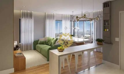 Apartamento com 3 dormitórios à venda, 85 m² por R$ 803.900,00 - Boa Vista - Curitiba/PR