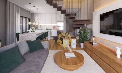 Apartamento Duplex à venda, 114 m² por R$ 1.099.900 - Boa Vista - Curitiba/PR - Pronto para Morar!