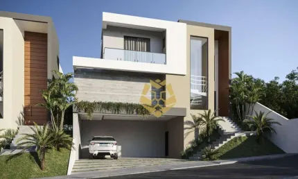 Casa com 4 suítes à venda, 310 m² por R$ 3.563.478 - Cascatinha - Curitiba/PR!
