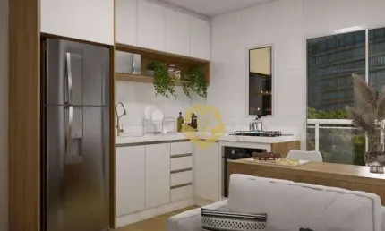 Studio com 1 dormitório à venda, 30 m² por r$ 209.000,00 - cajuru - curitiba/pr