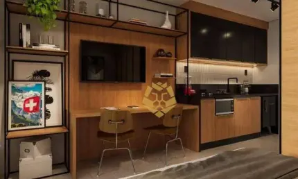 Studio com 1 dormitório à venda, 22 m² por R$ 310.451,00 - Alto da Rua XV - Curitiba/PR