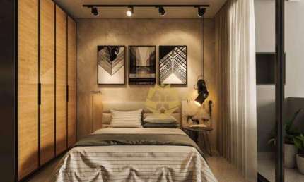 Studio com 1 dormitório à venda, 22 m² por R$ 292.630,00 - Alto da Rua XV - Curitiba/PR