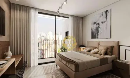 Studio com 1 dormitório à venda, 27 m² por R$ 344.877,00 - Alto da Rua XV - Curitiba/PR