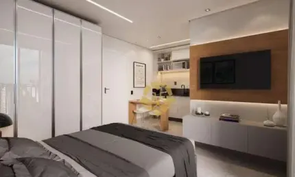 Studio com 1 dormitório à venda, 23 m² por R$ 349.759,00 - Alto da Rua XV - Curitiba/PR