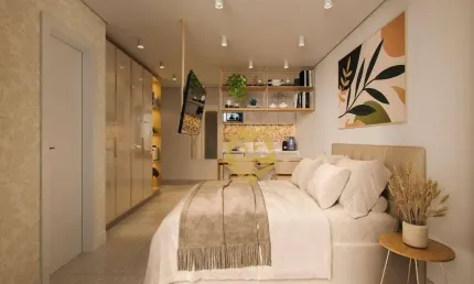 Studio com 1 dormitório à venda, 25 m² por r$ 350.233,00 - alto da rua xv - curitiba/pr