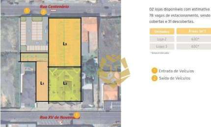 Loja com 810 m² por R$ 33.014 - Centro - Campo Largo/PR
