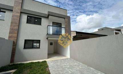 Maravilhoso sobrado com 3 dormitórios para alugar, 98 m² por R$ 4.070/mês - Jardim Cláudia - Pinhais/PR