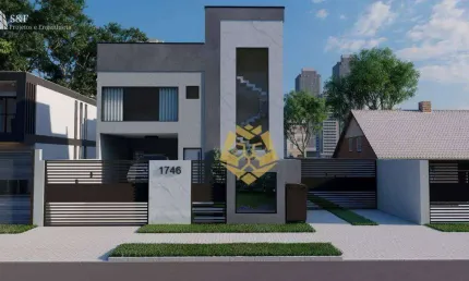 Casa com 3 dormitórios à venda, 170 m² por R$ 1.099.000,00 - Lindóia - Curitiba/PR