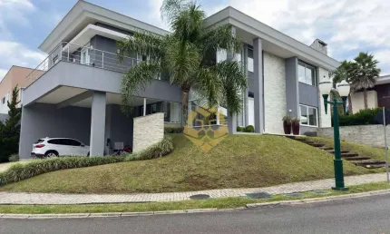 Excelente Casa com 3 dormitórios à venda, 400 m² por R$ 4.990.000 - Santa Felicidade - Curitiba/PR!