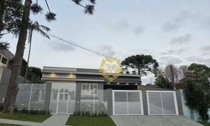 Magnífica casa atrás do Parque Barigui, com 3 suíte à venda, 597 m² por R$2.690,000,00 - Barigui - Curitiba/PR!!