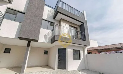 Sobrado com 3 dormitórios à venda, 129 m² por R$ 650.000,00 - Santa Felicidade - Curitiba/PR
