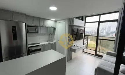 Studio com 1 dormitório para alugar, 33 m² por R$ 2.600/mês - Mossunguê - Curitiba/PR