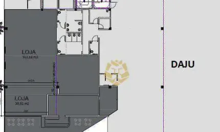 Ponto comercial com 1 sala para alugar na Avenida Marechal Mascarenhas de Moraes, 2015, Atuba, Curitiba