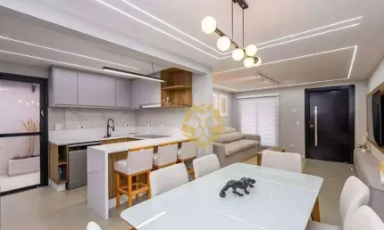 Casa com 3 dormitórios à venda, 164 m² por R$ 1.500.000,00 - São Braz - Curitiba/PR