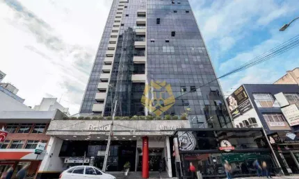 Sua empresa merece este endereço! sala para alugar, 100 m² por r$ 2.100/mês - centro - curitiba/pr