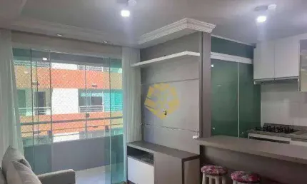 Conforto e Sofisticação em Cada Detalhe Apartamento Mobiliado de 2 Dormitórios (1 Suíte)  à venda, 63 m² por R$ 600.000 - Bacacheri - Curitiba/PR