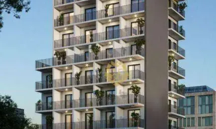 Belíssimo studio mobiliado para alugar, 25 m² por r$ 2.500/mês - prado velho - curitiba/pr