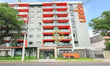 Apartamento com 1 dormitório para alugar, 35 m² por R$ 2.400/mês - Rebouças - Curitiba/PR