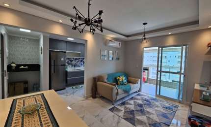 Apartamento com 2 quartos à venda na Avenida Presidente Castelo Branco, 497, Canto do Forte, Praia Grande