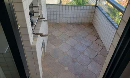 Apartamento com 2 quartos à venda na Avenida Presidente Castelo Branco, 1200, Canto do Forte, Praia Grande