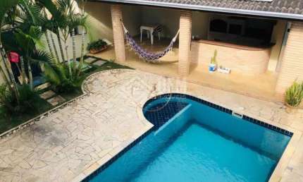 Condomínio Aruã - Casa à Venda no Condomínio Aruã - 3 Suítes, Piscina e Sauna em Mogi das Cruzes