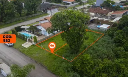 Terreno à venda na Rua Frei Valentim, 719 e 727, Princesa do Mar, Itapoá