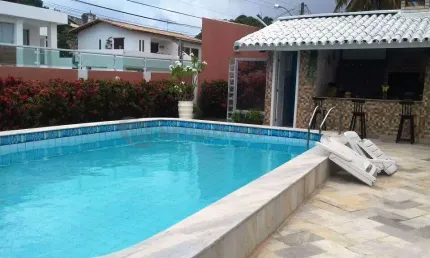 Casa em condomínio fechado com 5 quartos à venda na Rua Praia de Tubarão, Vilas do Atlantico, Lauro de Freitas
