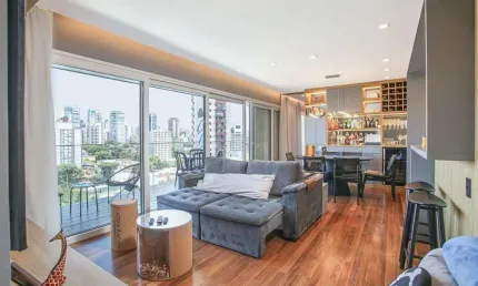 Apartamento com 1 quarto para alugar na Rua Nova Cidade, 147, Vila Olímpia, São Paulo por R$ 10.009