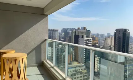 Apartamento com 1 quarto para alugar na AGUIAR DE BARROS., 36, Bela Vista, São Paulo por R$ 3.300