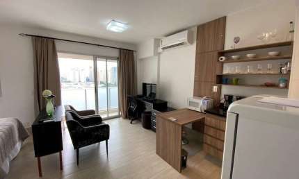 Apartamento com 1 quarto para alugar na Rua Henri Dunant, 1066, Chácara Santo Antônio, São Paulo por R$ 4.500