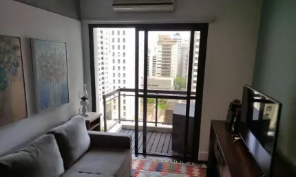 Apartamento com 1 quarto para alugar na Rua Iara, 84, Itaim Bibi, São Paulo por R$ 4.764