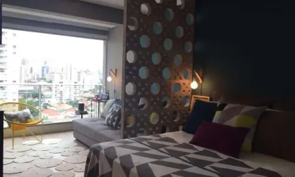 Flat com 1 quarto para alugar na Rua Michigan, 531, Cidade Monções, São Paulo por R$ 3.009